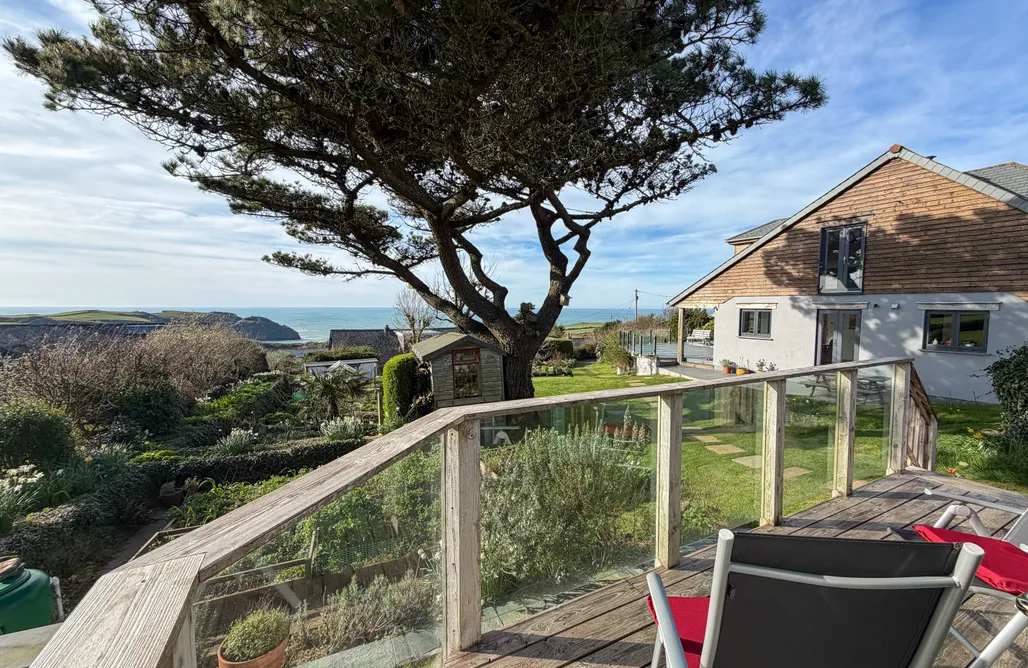 Unterkunft AlohaCamp Seaview Chalet near St Nectan's waterfall 4