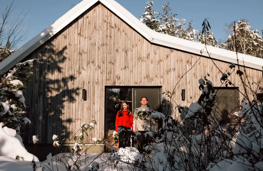 Weekend Dla Dwojga Roztocze Mech i Szyszka - domki z wagonu pocztowego i z drewna 3