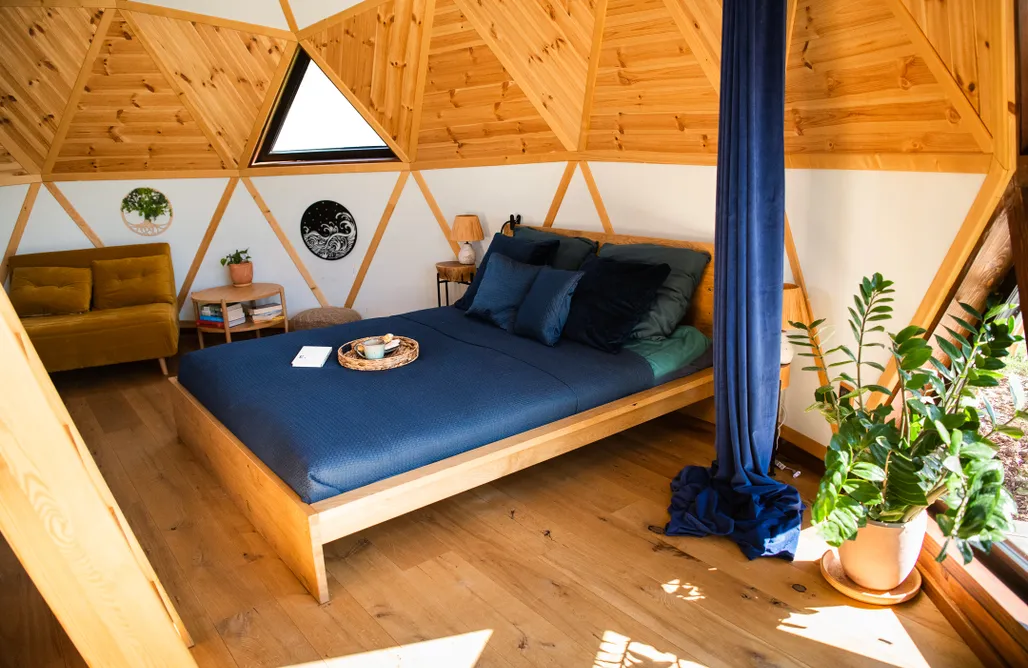 AlohaCamp Całoroczny domek kopułowy Żywioł Wody 2