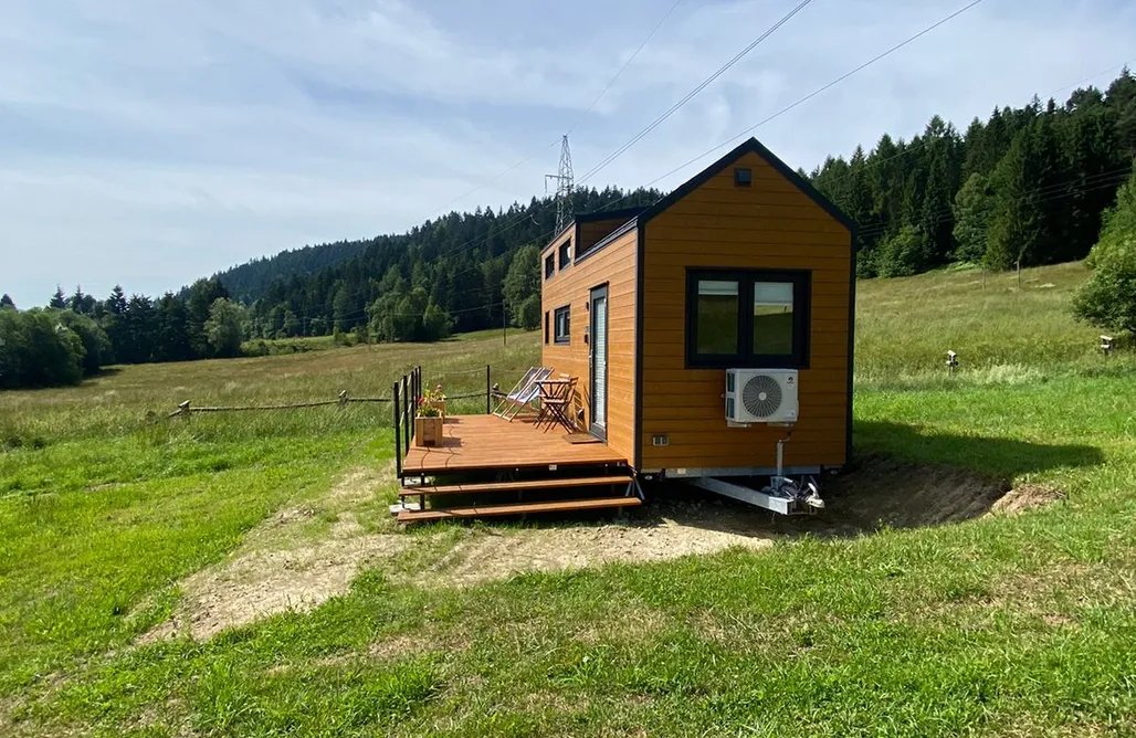 AlohaCamp accommodation Leśna Przystań - Tiny House na stoku 5