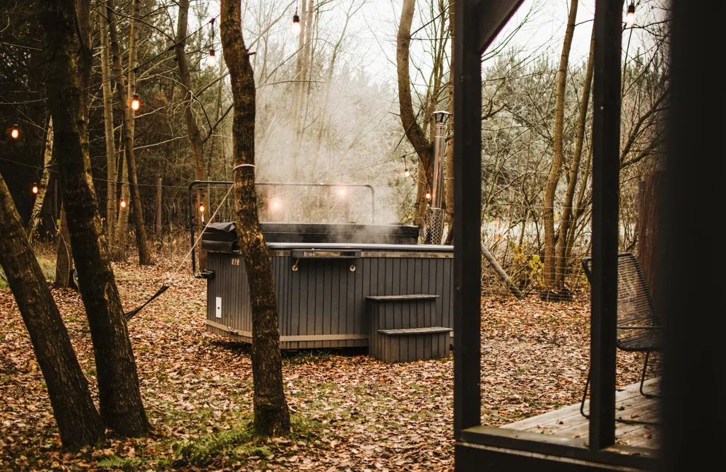 Skorzęcin Domki GreenWood Dom z jakuzzi i furtką do lasu 3