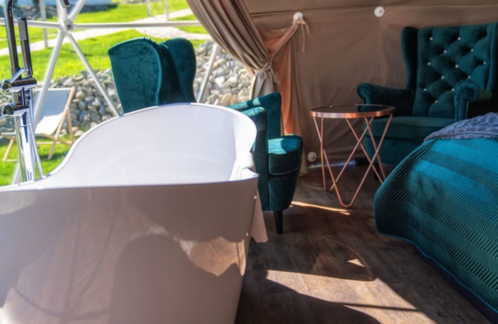 AlohaCamp Kopuła zielona Bam Bam 1