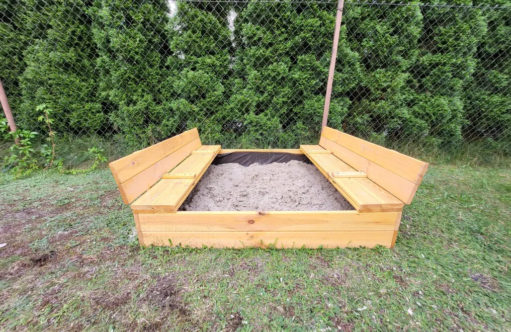 Domki nad Jeziorem Dolnośląskie Ferienhaus nahe eines Badesees

 1