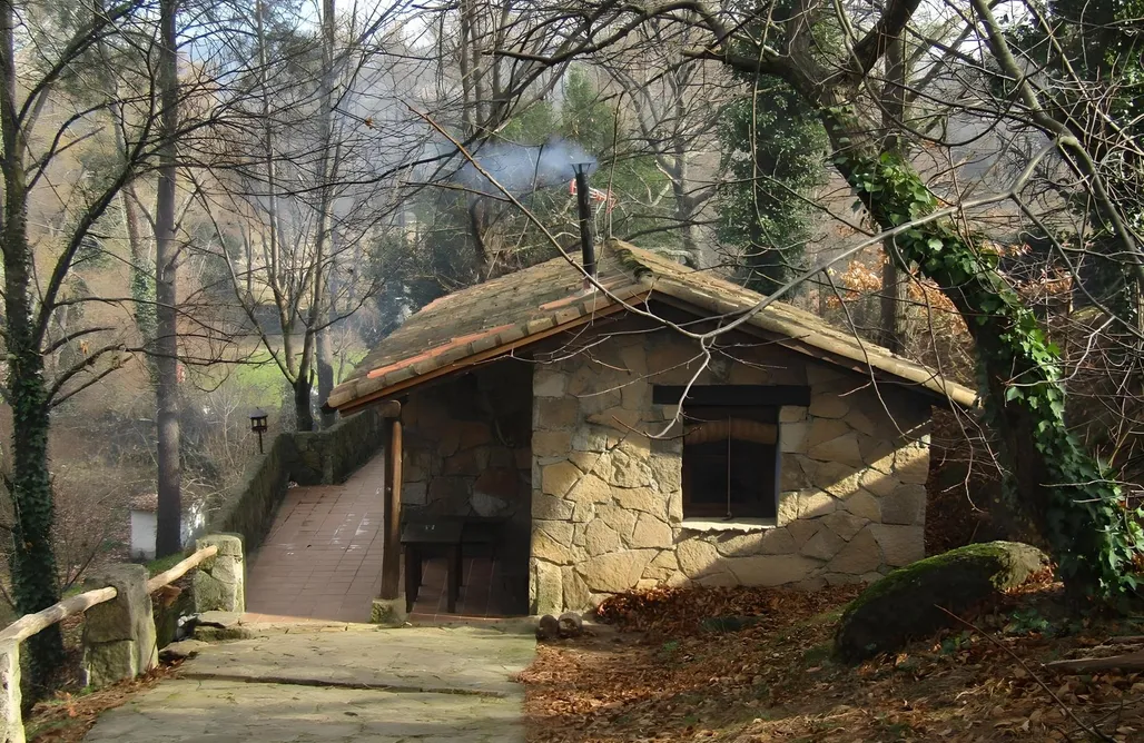 Cabaña con jacuzzi privado parejas Cáceres Cabaña Muin 2