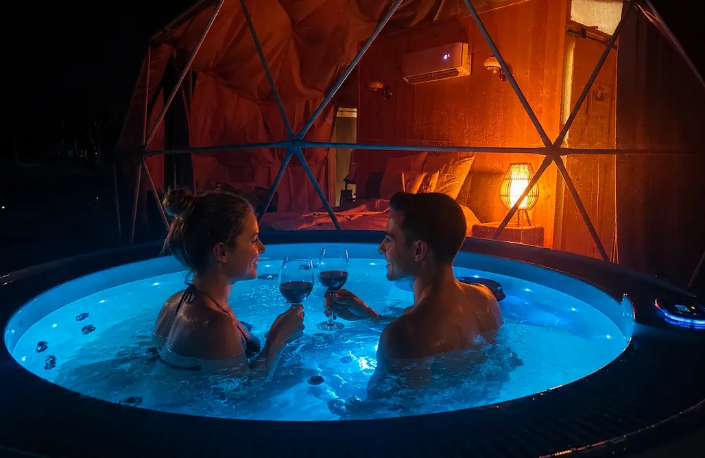 Korczew noclegi Heaven Reset & Spa prywatne jacuzzi  3