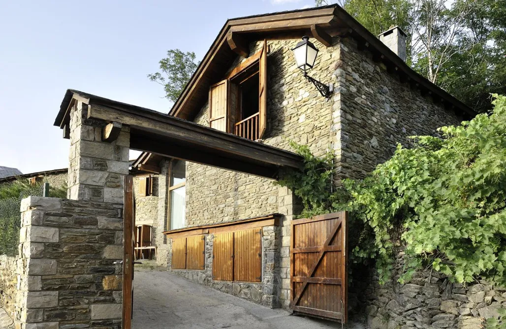 Cabaña Para Niños La Caseta de Queixans con chimenea 3