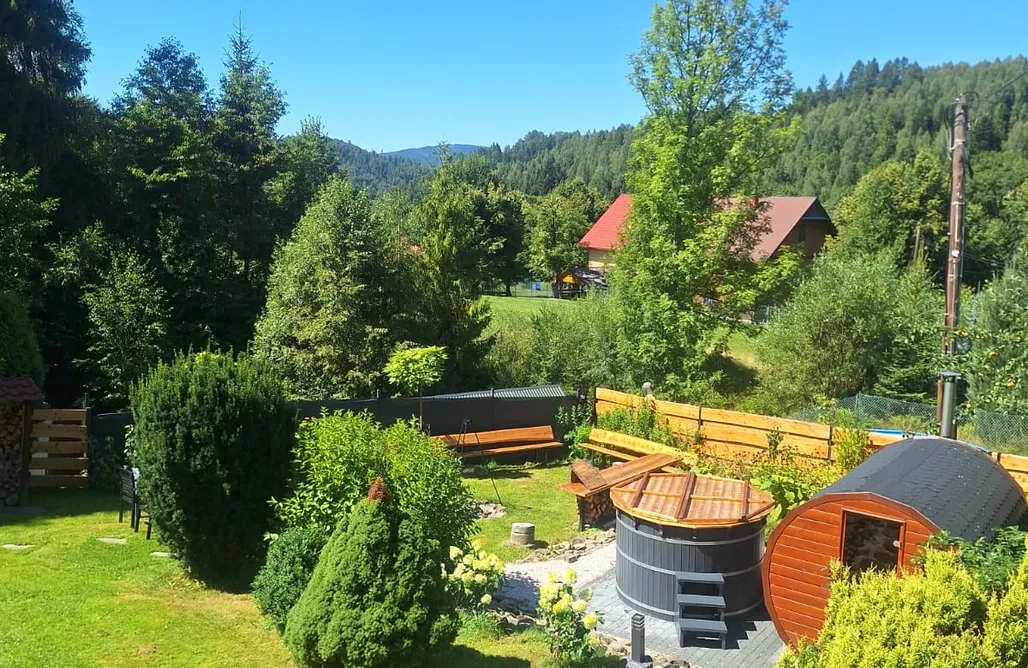 Polen Bergen Salamandra Huis met panoramisch uitzicht op de bergen 3