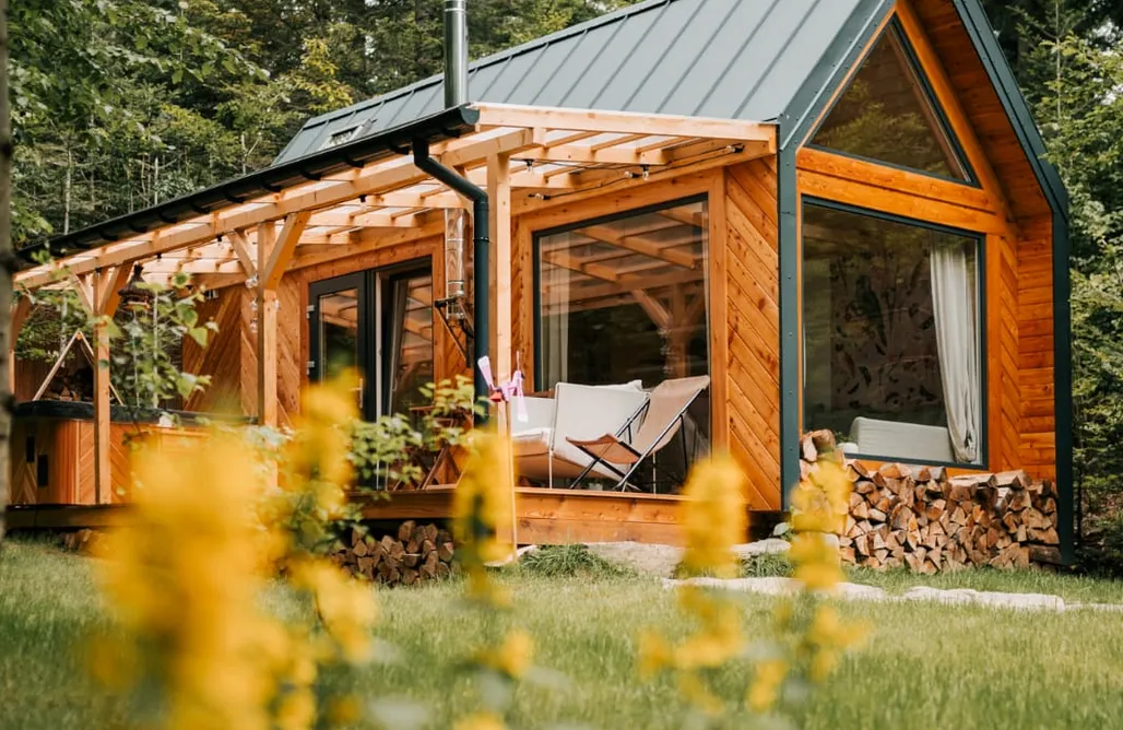 Sidzina Domki Tiny nad potkiem 2