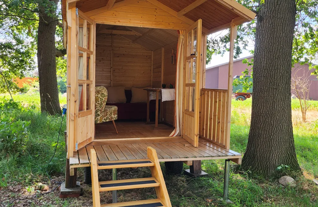 AlohaCamp accommodaties " Amelie" einfach Ausspannen-Relaxen 4