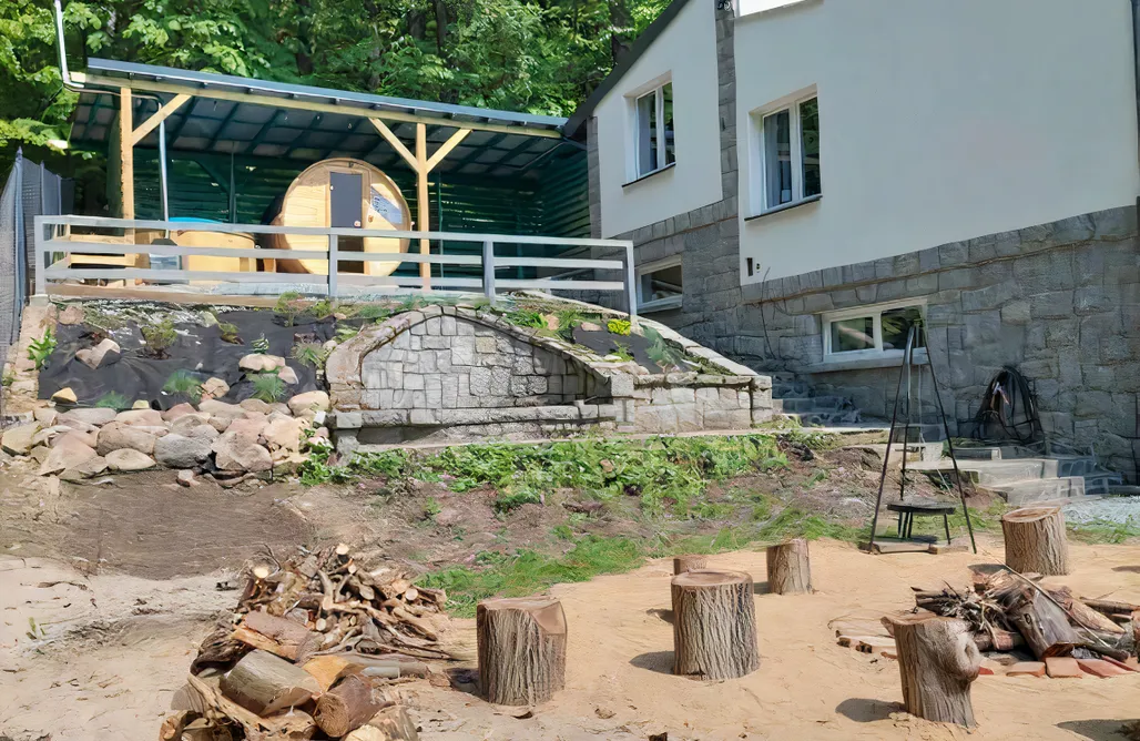 noclegi AlohaCamp Dom Granero w Lesie pod Ślężą 5