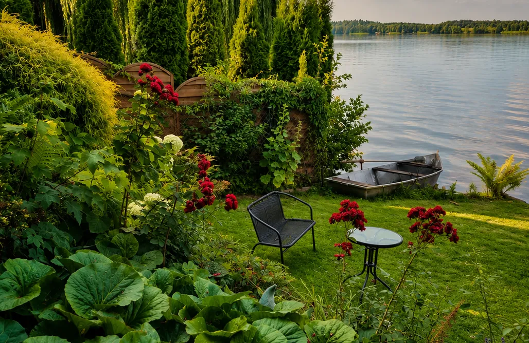 Domki nad Jeziorem Mazury Dom nad jeziorem Kownatki Mazury 1