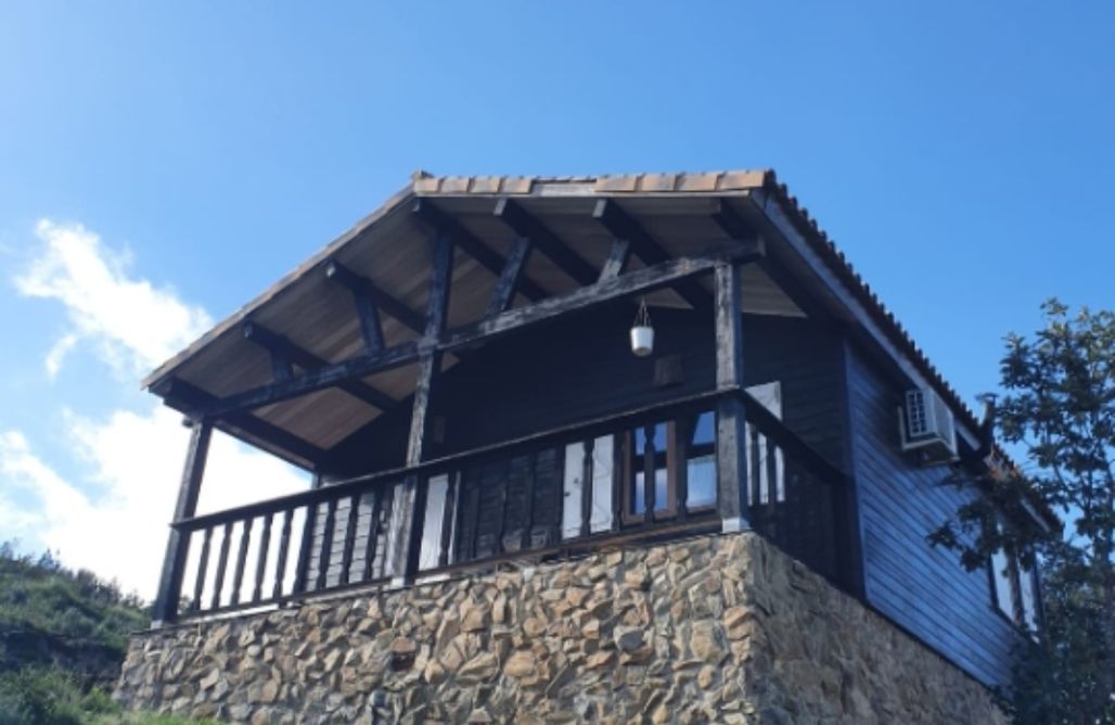 Casas Rurales Con Piscina Madrid Cabaña Blanca - casa de madera 2