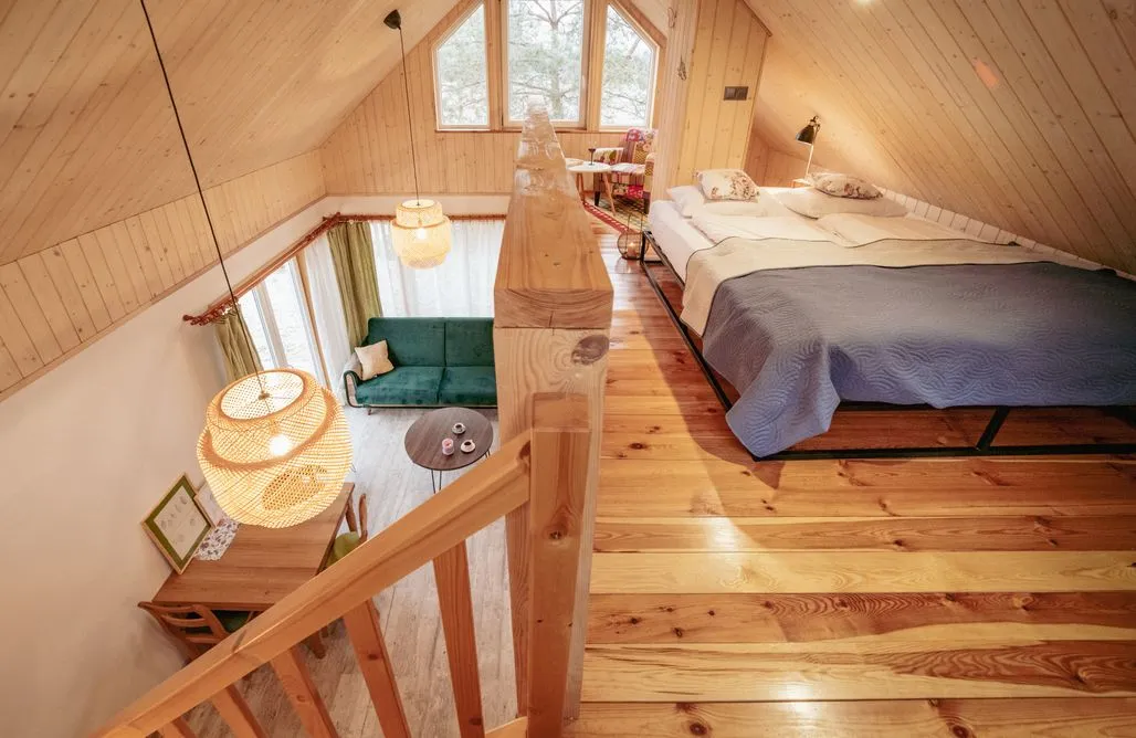 AlohaCamp Zielony domek 1