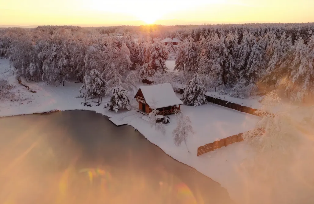 Kurzurlaub Chatka Zimorodka -Łowisko Źródła  Prywatny Zakątek Natury 3