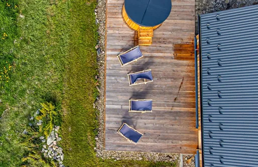 Zdjęcie obiektu Chata na wysokości niżej (800 m n.p.m.)