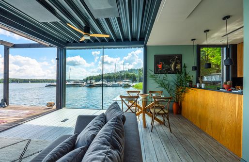 Zdjęcie obiektu Loft na Wodzie w środku lasu Bogaczewo