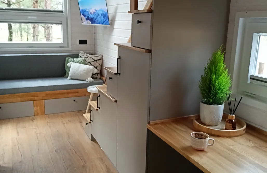 Bory Tucholskie Domek Tiny house in the forest 1