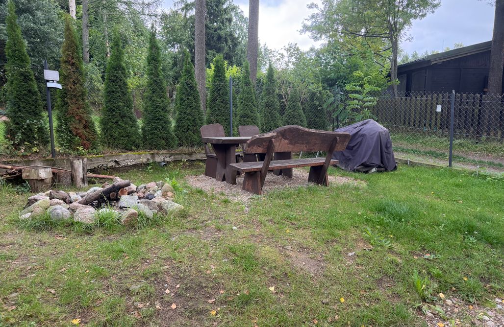 Hébergement AlohaCamp Chalet au bord du lac Bieszkowickie 5