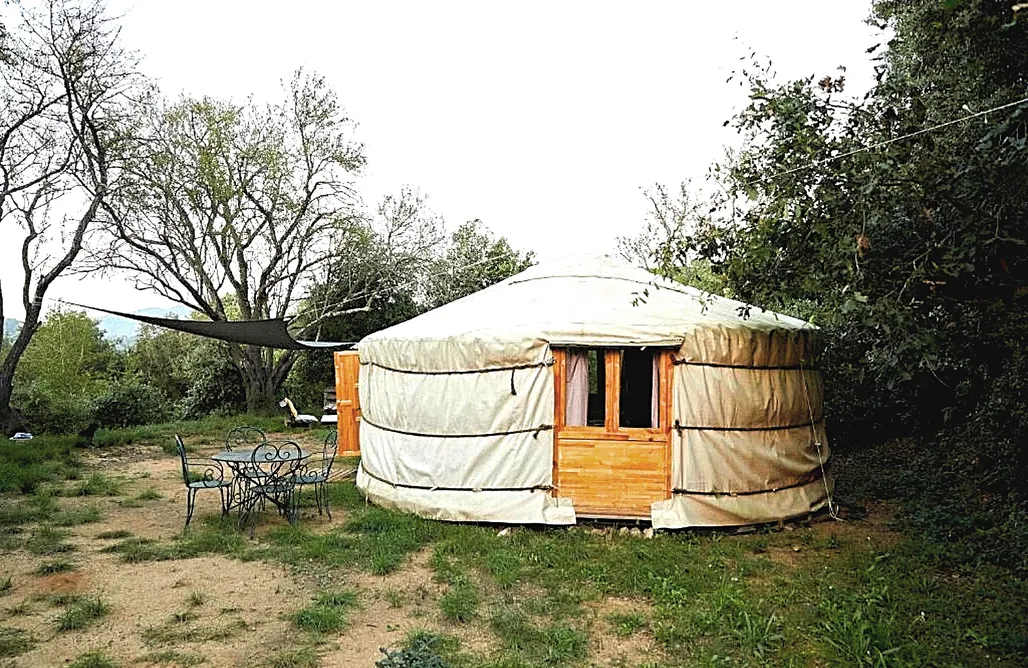 AlohaCamp accommodation Heaven Can Wait Camping Vallromanes  1