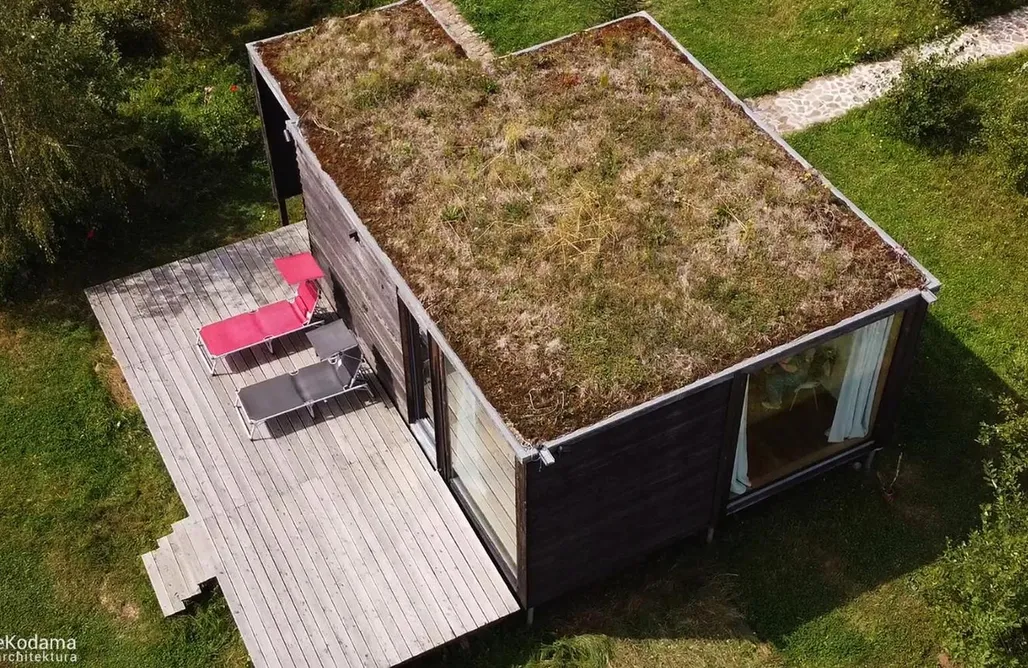 noclegi AlohaCamp BioDomek, naturalny dom z przepięknymi widokami na góry

 1