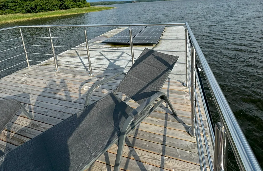 noclegi AlohaCamp Apartament na wodzie - Houseboat 5