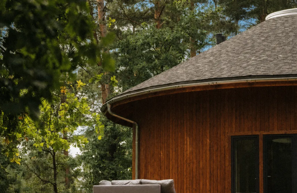 ubytovanie AlohaCamp Jurta v Plnosti - dom v lese na výlučné použitie do 15 osôb | sauna a kaďa | 5