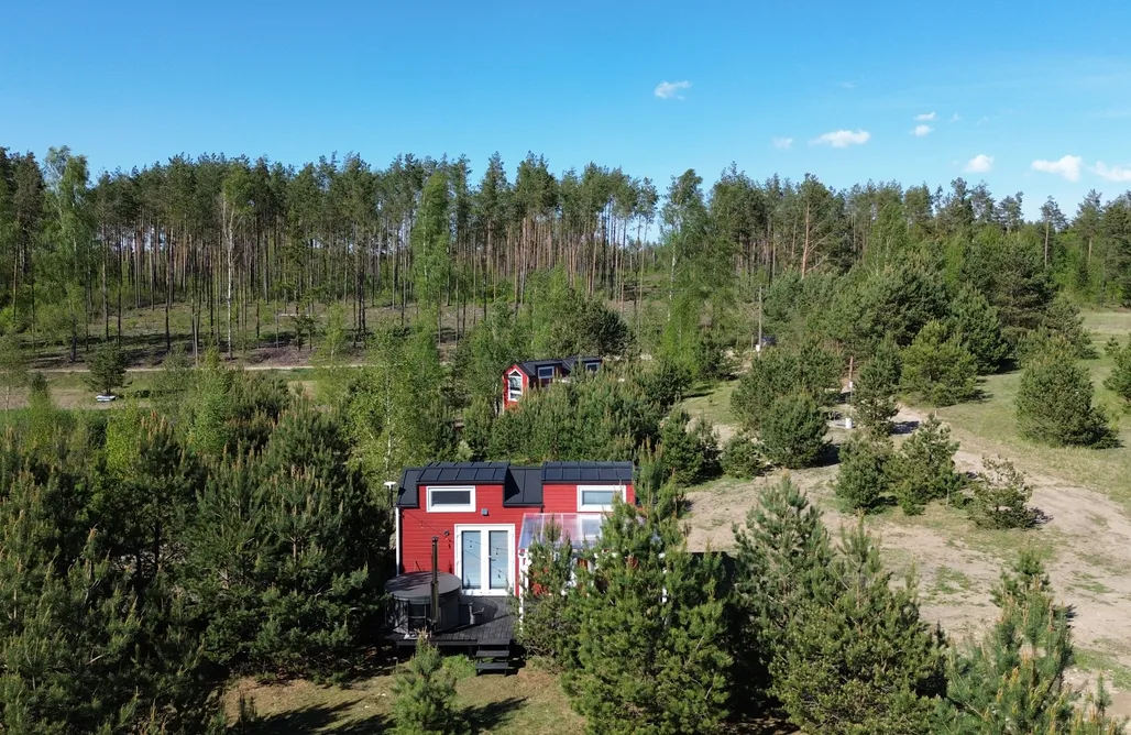 Bory Tucholskie Domek Tajnikowo - Sekretny Tiny House Anyżek 3