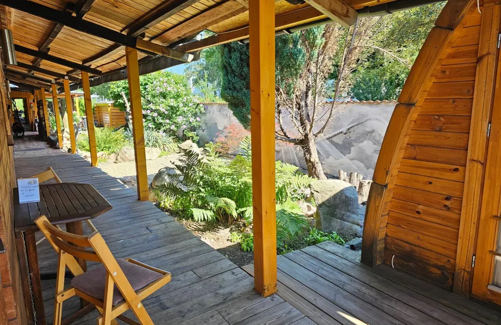 Ferienpark Harz Holzhütte-Camping-Pod mit Sauna & Frühstück 3