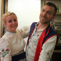 Mikołaj gospodarz Domek Źródło Raduni