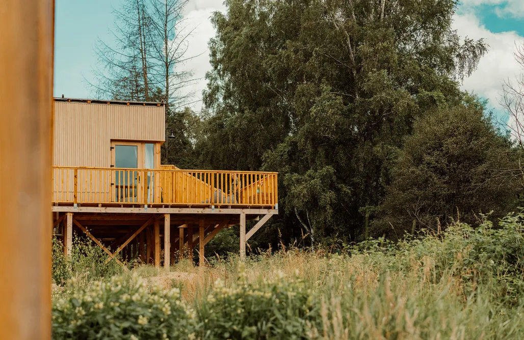 Domki na drzewie - Kołobrzeg - Sauna - PolanaGlamp AlohaCamp