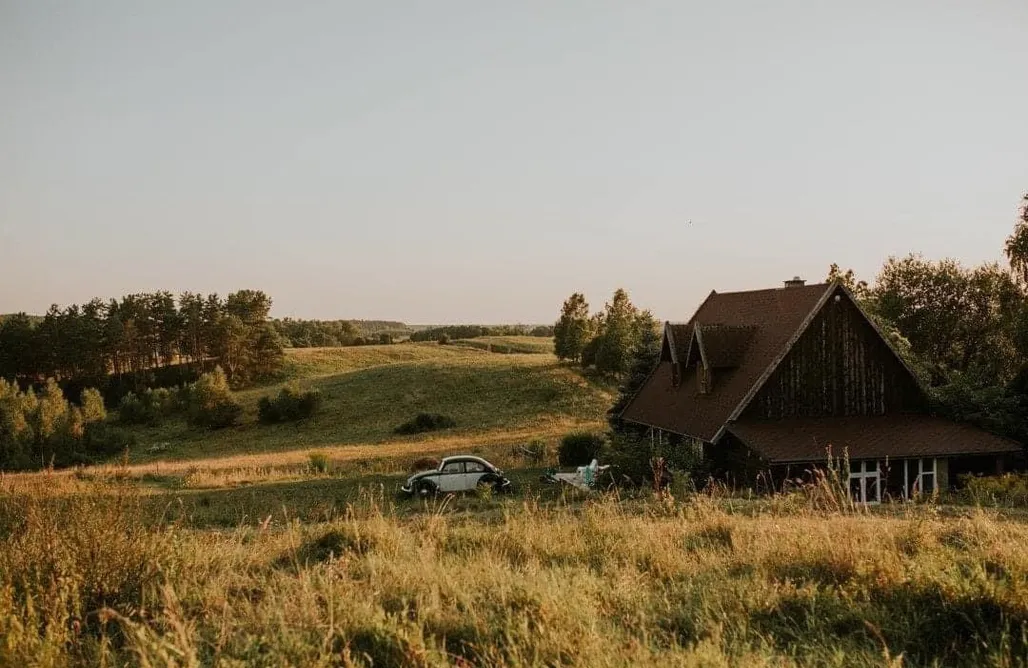 Stare Kawkowo noclegi Łan Sztuk drewniany dom 2