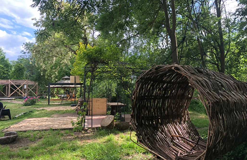 noclegi AlohaCamp Ferienwohnung auf dem Gutshof Kilombo Kleinow 4