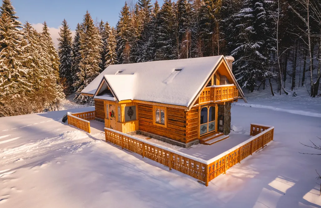 noclegi AlohaCamp Oskarówka domek na odludziu z kominkiem, jacuuzi i sauną  3