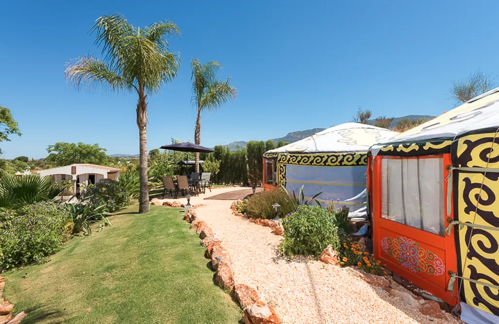 Camping en Málaga La Granja de Antonio: Yurta 3