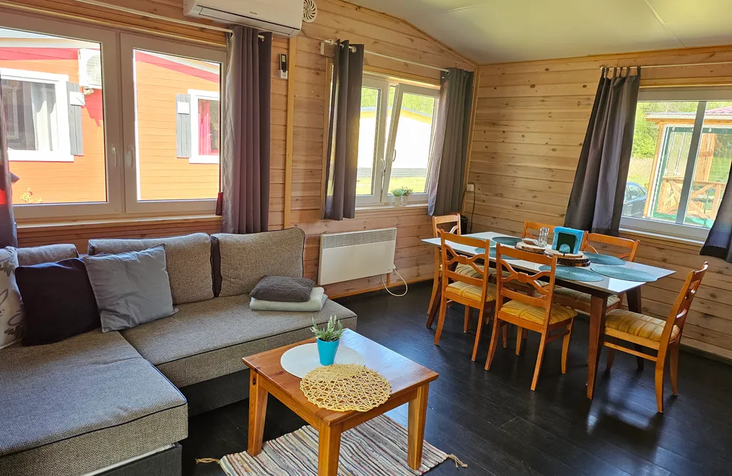 AlohaCamp Domek letniskowy niebieski-całoroczny 4