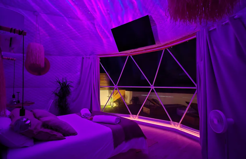 AlohaCamp accommodation Domo Awa - Donde el amor encuentra su espacio 4