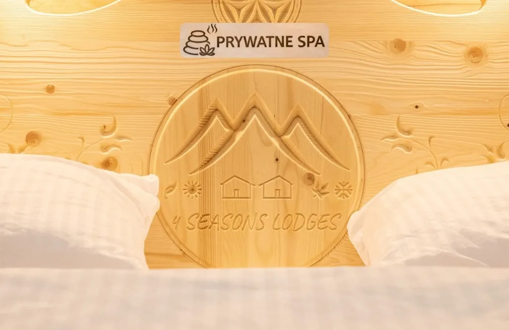 With Sauna Domki w górach 4 seasons lodges Ustroń z prywatnym SPA 3
