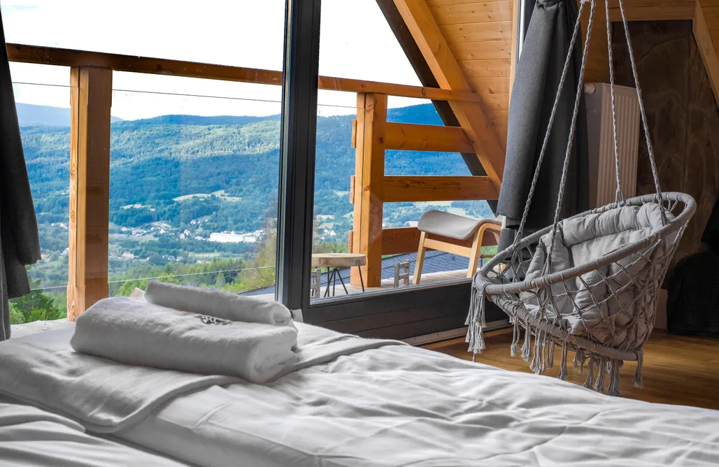 Glamping Poland Osada Chełm domek Beskid i Góral 1