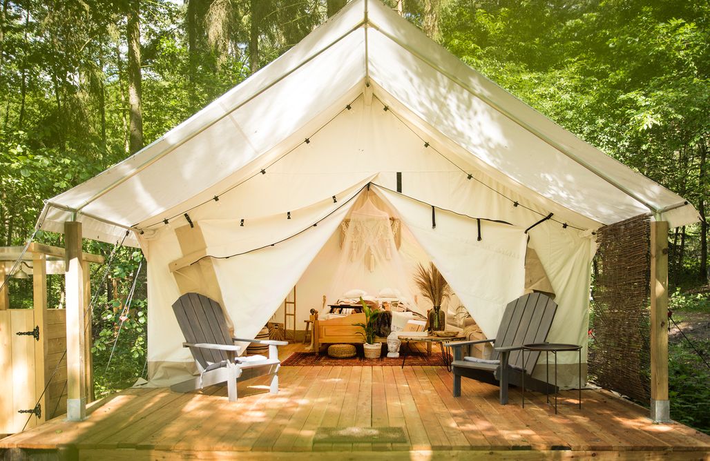 Tanie Domki Na Mazurach 🌿Kaluna Glamp Jungle - glamping premium nad jeziorem 2