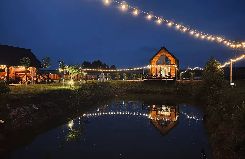 Podwołkuszne noclegi Hulaj Dusza - dom nad stawem 1