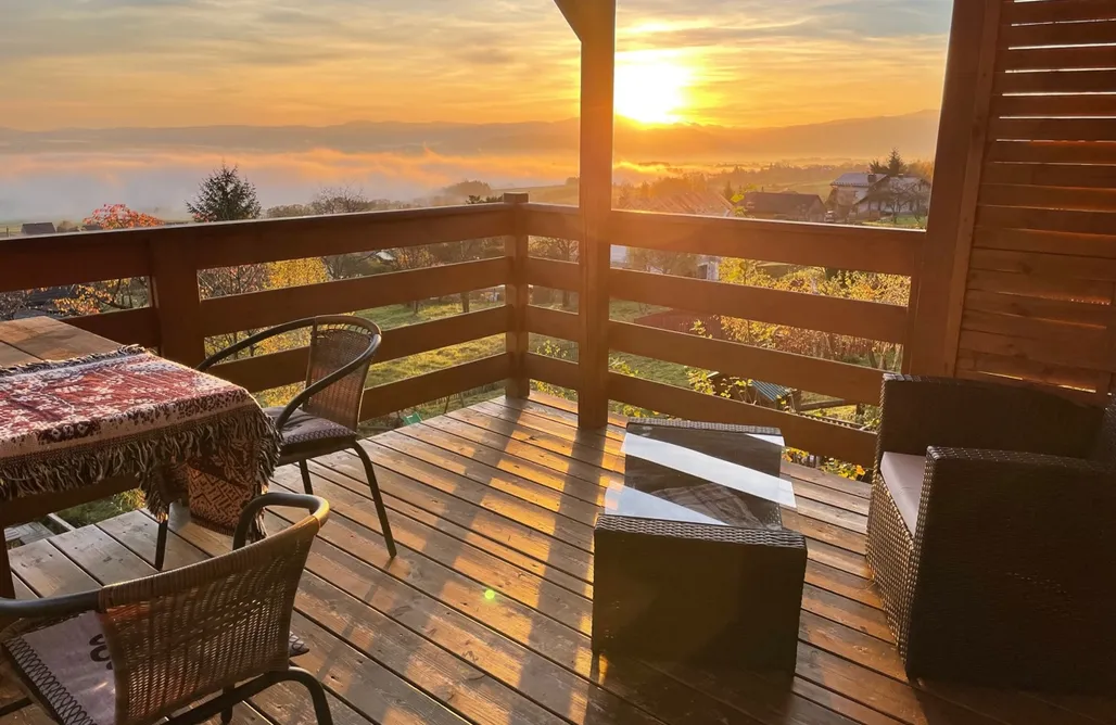 Radziechowy noclegi Chatka Panorama w Lipowej 3