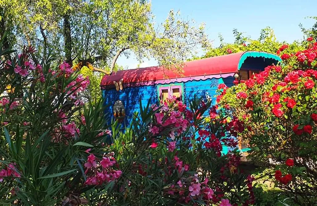 alojamientos AlohaCamp The Nomad Xperience - Gypsy Wagon 4