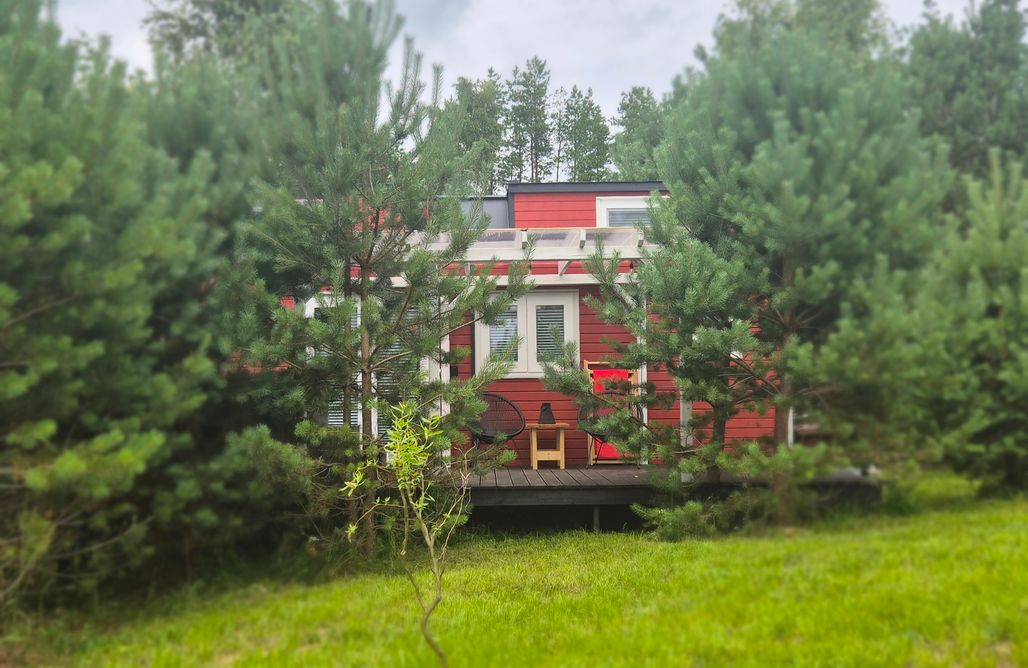 Bory Tucholskie Domek Tajnikowo - Sekretny Tiny House Anyżek 2