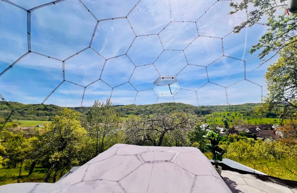 Unterkunft AlohaCamp Magisches Bubble-Tent im Auenwald 4