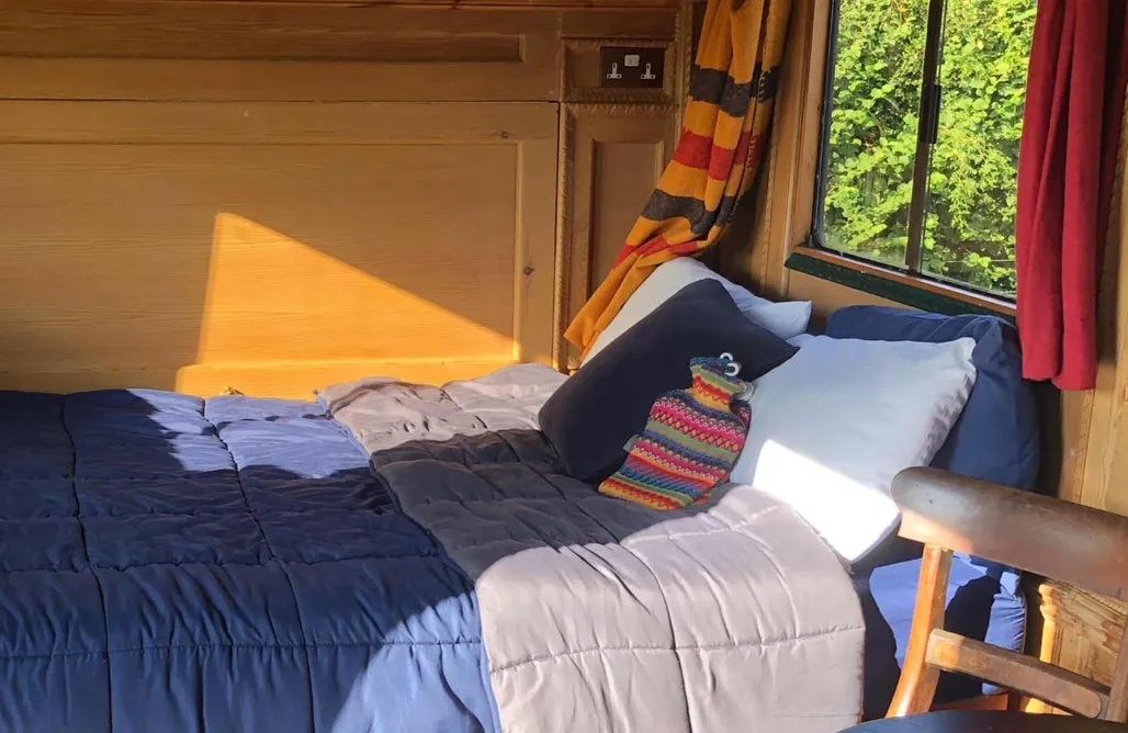 AlohaCamp Rosie’s converted Horse Lorry.  2