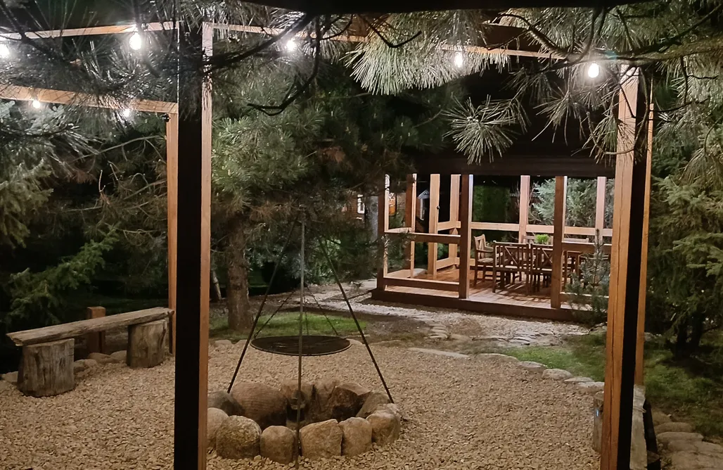 noclegi AlohaCamp piękna przytulna CHATA KNYSZEWICZE, żubry i natura 4