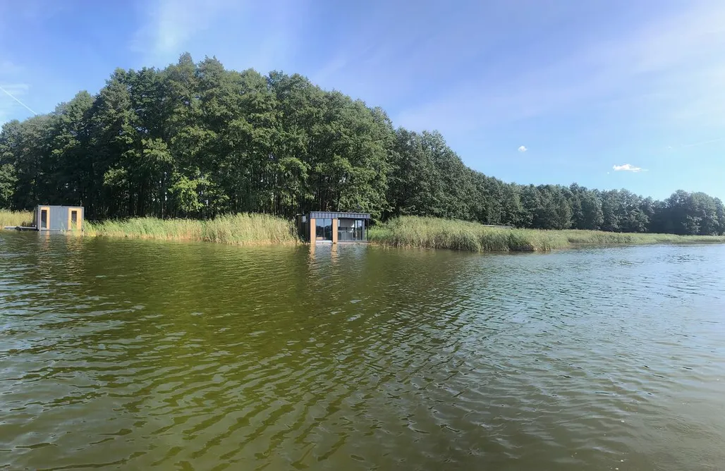 Dom na wodzie Bydgoszcz Dom na Jeziorze Smarzewskim  3