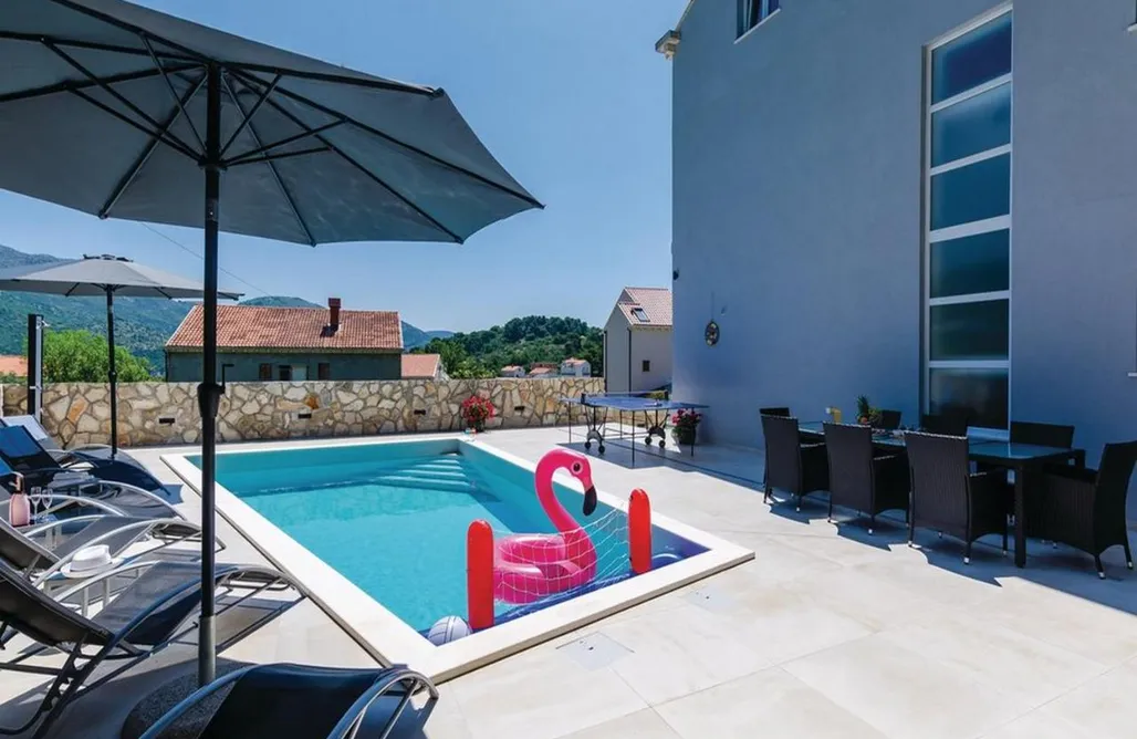 Unterkunft AlohaCamp Villa Stone Bliss with private Pool, near Dubrovnik 4