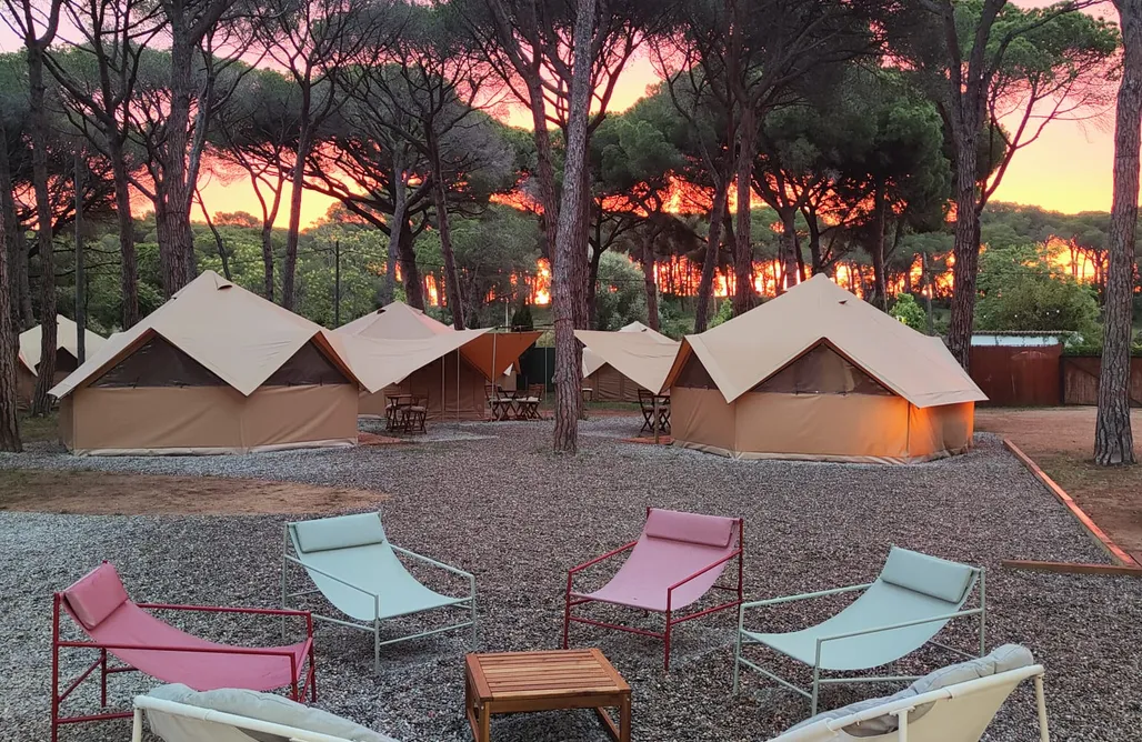 AlohaCamp accommodation Glamping Pla de la Torre 1
