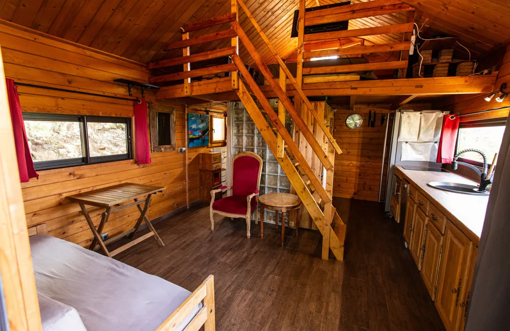 AlohaCamp Chalet vue mer à Costa di Sognu 4